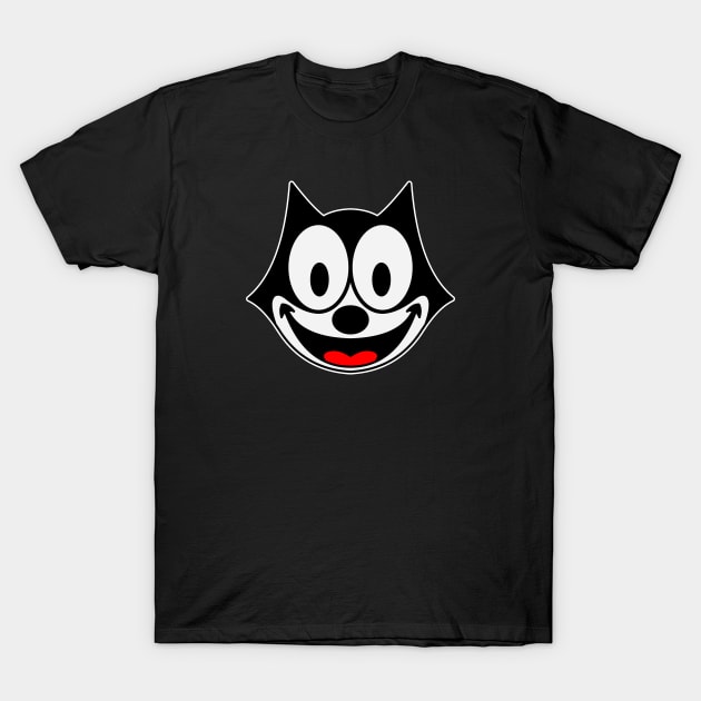 Felix Head T-Shirt by nickbeta